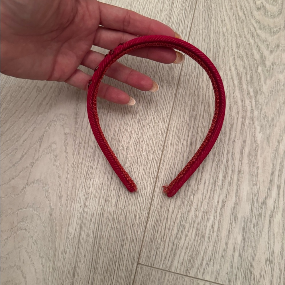Elegant Red Headband
